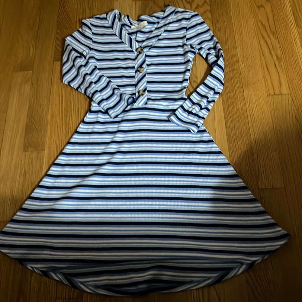 Ultra Flirt Striped Dress